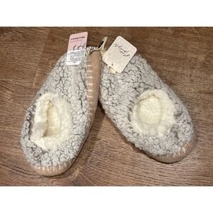 New Free People Sherpa Slippers infused with shea butter Small